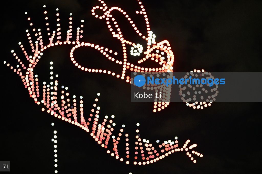 Mid-Autumn Festival drone show 2024 in Hong Kong