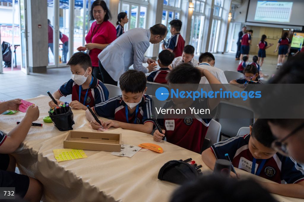 First Day of School after Summer Vacation in Hong Kong