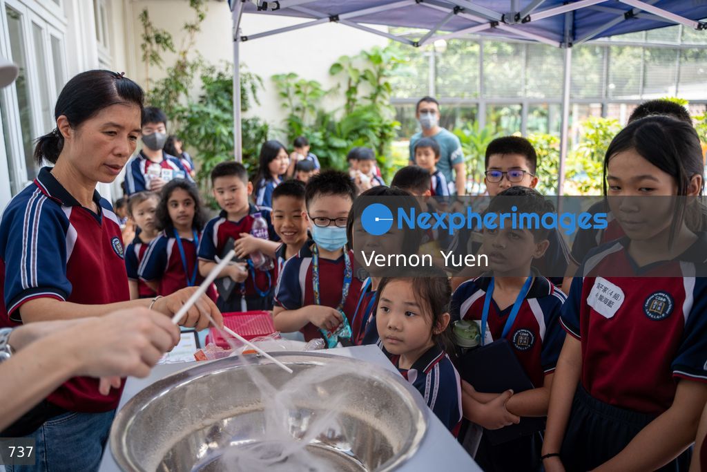 First Day of School after Summer Vacation in Hong Kong
