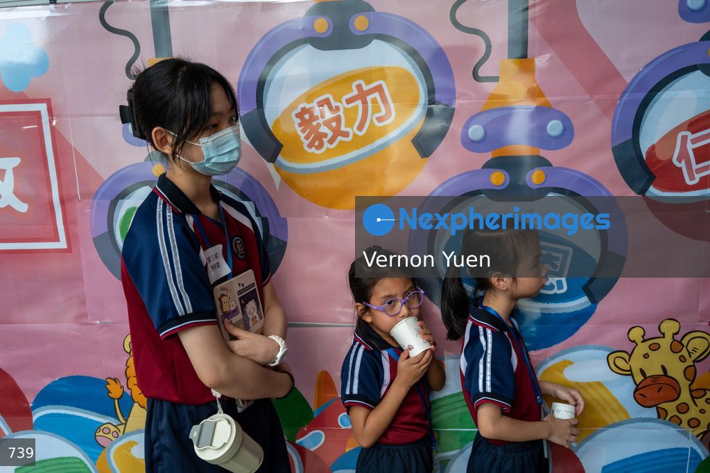 First Day of School after Summer Vacation in Hong Kong