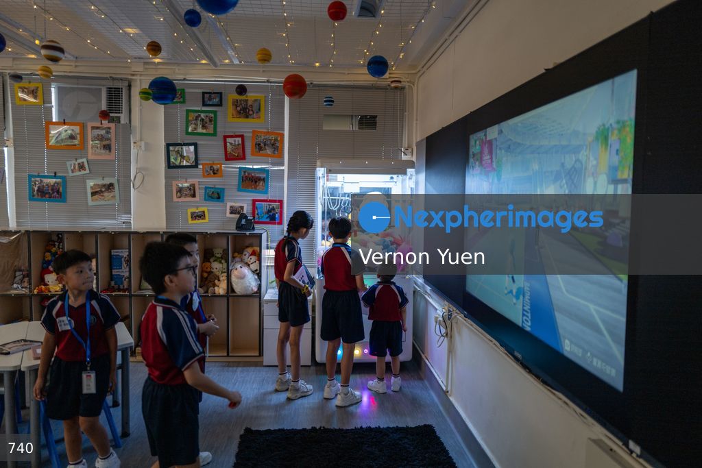 First Day of School after Summer Vacation in Hong Kong