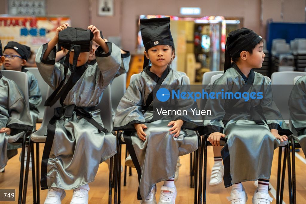First Day of School after Summer Vacation in Hong Kong