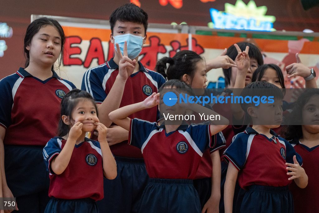 First Day of School after Summer Vacation in Hong Kong