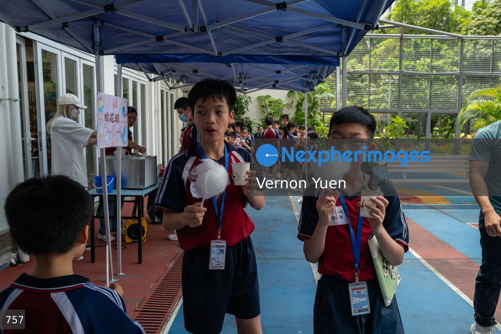 First Day of School after Summer Vacation in Hong Kong