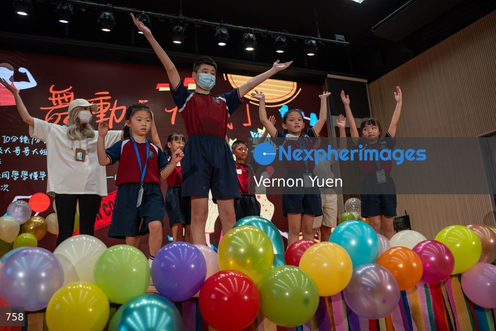 First Day of School after Summer Vacation in Hong Kong