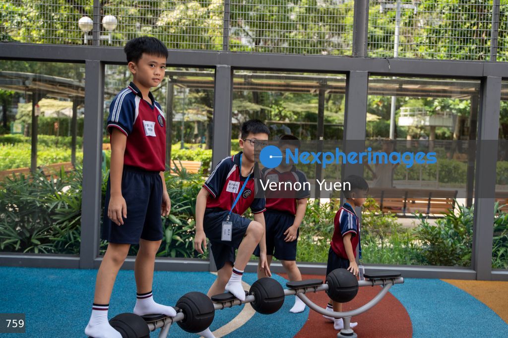 First Day of School after Summer Vacation in Hong Kong