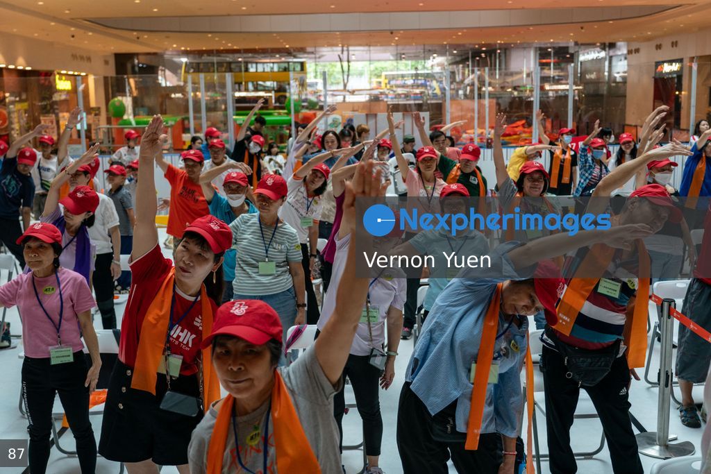Hong Kong Thousand Person Stretching Exercises Event