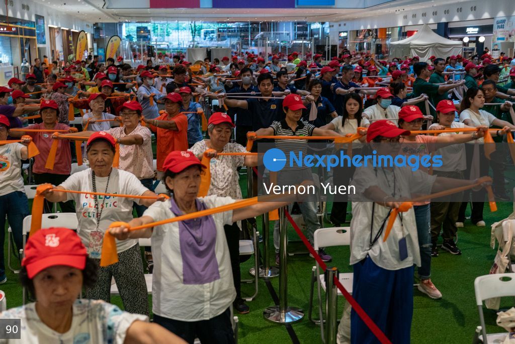 Hong Kong Thousand Person Stretching Exercises Event