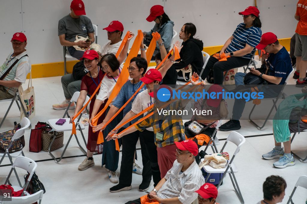 Hong Kong Thousand Person Stretching Exercises Event