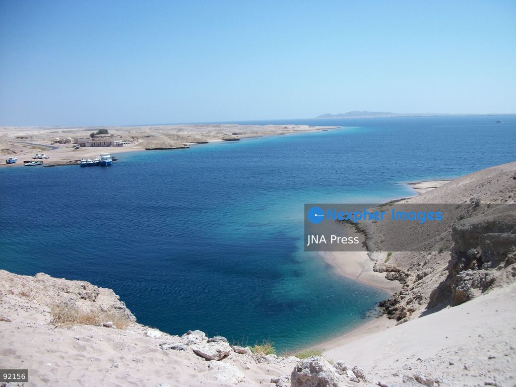 SOUTH SINAI, EGYPT, SEPTEMBER 14, 2026: Desert landscapes and coastal cliffs are seen at Ras Muhammad National Park in South Sinai, Egypt. Located at the southern tip of the Sinai Peninsula, the protected area encompasses desert and marine ecosystems along the Red Sea. Photo by Mahmoud Elshorbagy / JNA Press. (Photo by Mahmoud H. Elshorbagy/JNA Press via Nexpher Images)