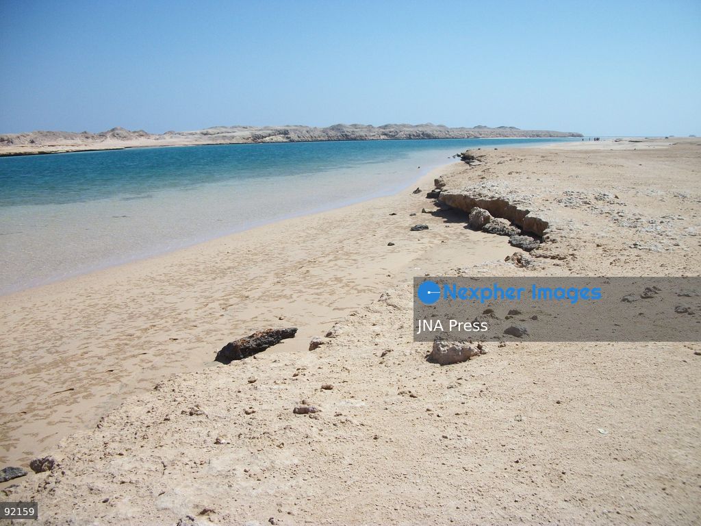 SOUTH SINAI, EGYPT, SEPTEMBER 14, 2026: Desert landscapes and coastal cliffs are seen at Ras Muhammad National Park in South Sinai, Egypt. Located at the southern tip of the Sinai Peninsula, the protected area encompasses desert and marine ecosystems along the Red Sea. Photo by Mahmoud Elshorbagy / JNA Press. (Photo by Mahmoud H. Elshorbagy/JNA Press via Nexpher Images)