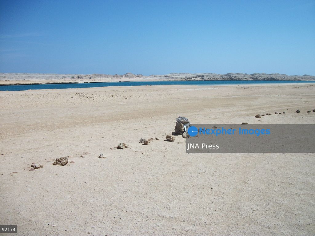 SOUTH SINAI, EGYPT, SEPTEMBER 14, 2026: Desert landscapes and coastal cliffs are seen at Ras Muhammad National Park in South Sinai, Egypt. Located at the southern tip of the Sinai Peninsula, the protected area encompasses desert and marine ecosystems along the Red Sea. Photo by Mahmoud Elshorbagy / JNA Press. (Photo by Mahmoud H. Elshorbagy/JNA Press via Nexpher Images)