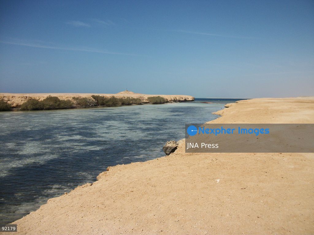 SOUTH SINAI, EGYPT, SEPTEMBER 14, 2026: Desert landscapes and coastal cliffs are seen at Ras Muhammad National Park in South Sinai, Egypt. Located at the southern tip of the Sinai Peninsula, the protected area encompasses desert and marine ecosystems along the Red Sea. Photo by Mahmoud Elshorbagy / JNA Press. (Photo by Mahmoud H. Elshorbagy/JNA Press via Nexpher Images)