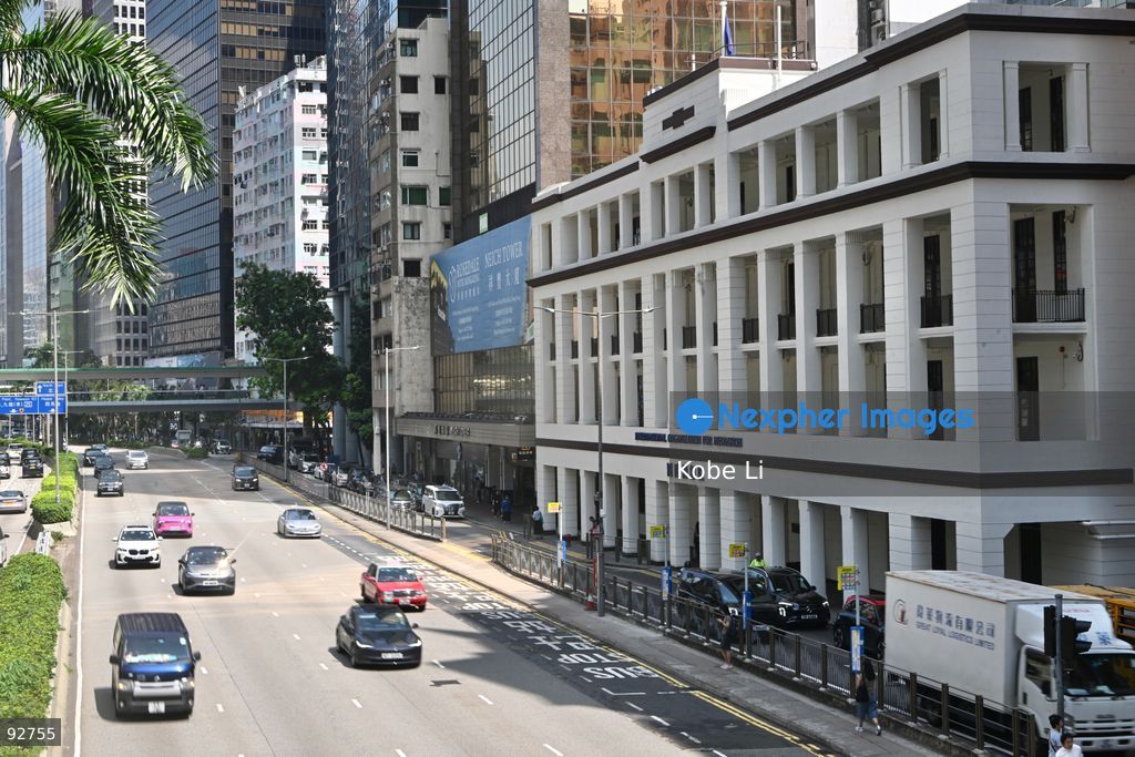 A general view showing International Organization For Mediation building on September 16, 2026 in Hong Kong. Hong Kong today announce the First Five-Year Plan for Economic and Social Development of the Hong Kong Special Administrative Region (2026-2030) and the Chief Executive's 2026 Policy Address. (Photo by Kobe Li/Nexpher Images)