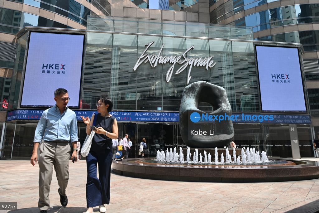 A general view showing Hong Kong Exchanges and Clearing Limited on September 16, 2026 in Hong Kong. Hong Kong today announce the First Five-Year Plan for Economic and Social Development of the Hong Kong Special Administrative Region (2026-2030) and the Chief Executive's 2026 Policy Address. (Photo by Kobe Li/Nexpher Images)