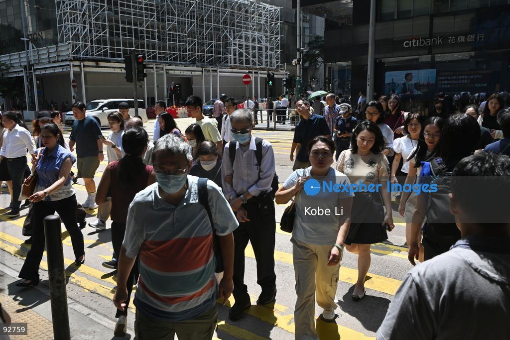 A general view showing people walking on the road on September 16, 2026 in Hong Kong. Hong Kong today announce the First Five-Year Plan for Economic and Social Development of the Hong Kong Special Administrative Region (2026-2030) and the Chief Executive's 2026 Policy Address. (Photo by Kobe Li/Nexpher Images)