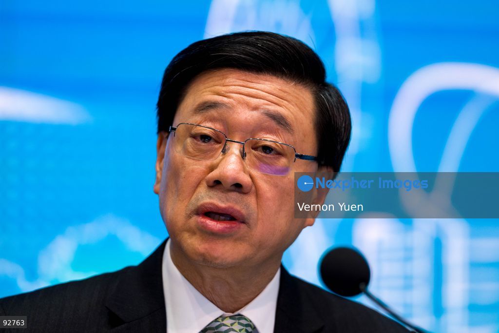 Hong Kong Chief Executive, John Lee, during a press conference on the first five year plan and 2026 Policy Address on September 16, 2026 in Hong Kong. Hong Kong today released its First five year plan along side with the Chief Executive’s 2026 Policy Address. (Photo by Vernon Yuen/Nexpher Images)