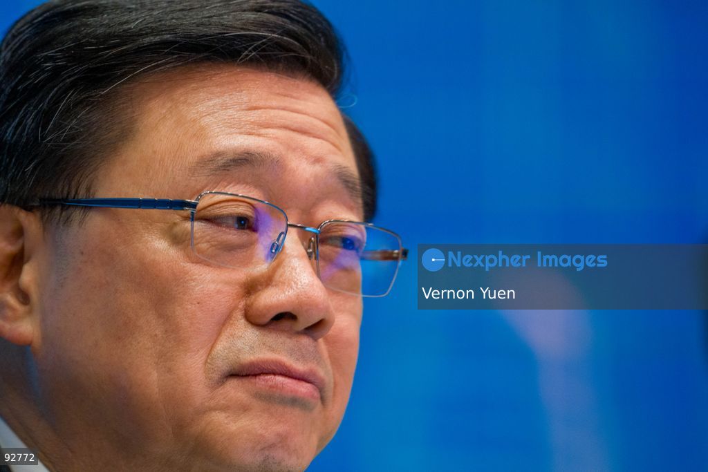 Hong Kong Chief Executive, John Lee, during a press conference on the first five year plan and 2026 Policy Address on September 16, 2026 in Hong Kong. Hong Kong today released its First five year plan along side with the Chief Executive’s 2026 Policy Address. (Photo by Vernon Yuen/Nexpher Images)