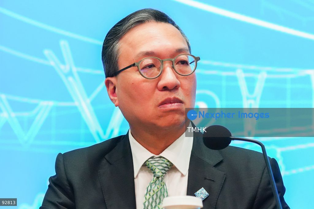 A close-up view shows Secretary for Justice Paul Lam Ting-kwok attending the press conference on the 2026 Policy Address and the "First Five-Year Plan of Hong Kong" on September 16, 2026 in Hong Kong. (Photo by Zulu Lo/TMHK via Nexpher Images)