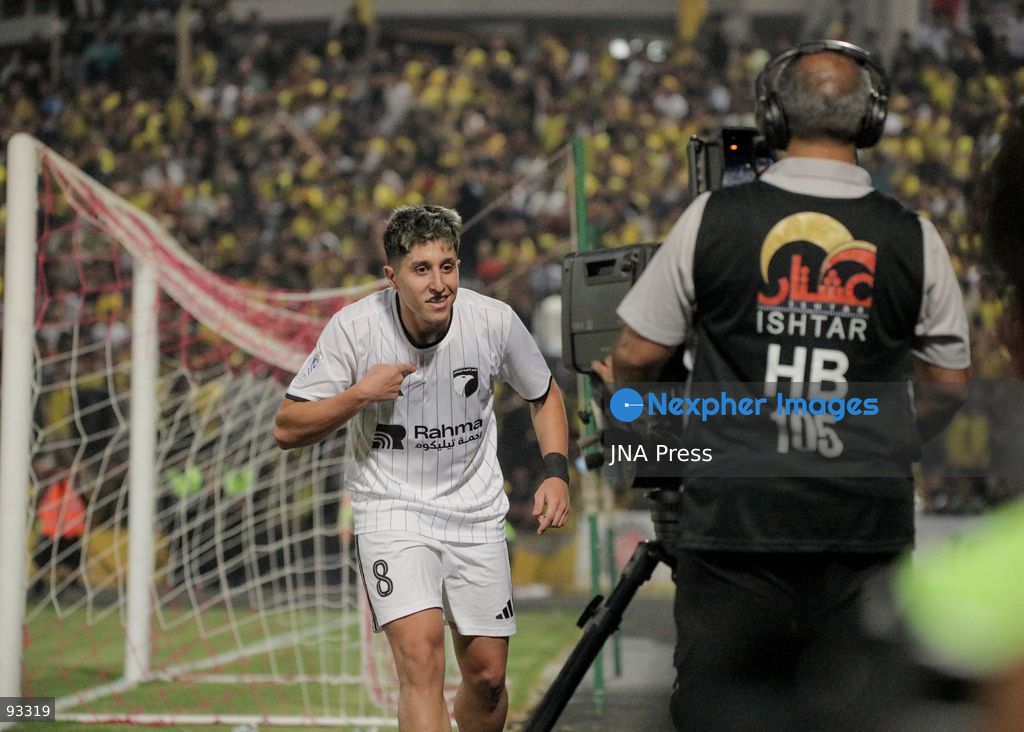ERBIL, IRAQ, SEPTEMBER 16, 2026: Players compete during the Iraq Stars League football match between Erbil SC and Al-Karma SC at Franso Hariri Stadium in Erbil, attended by around 30,000 spectators. Al-Karma secured a 2-1 away victory, with Samuel Amadi opening the scoring in the sixth minute and Amir Faisal adding a second in the 38th before Mustafa Walid scored for Erbil in the 61st minute. Photo by Mustafa Omar/ JNA Press. (Photo by Mustafa Omar Ali/JNA Press via Nexpher Images)