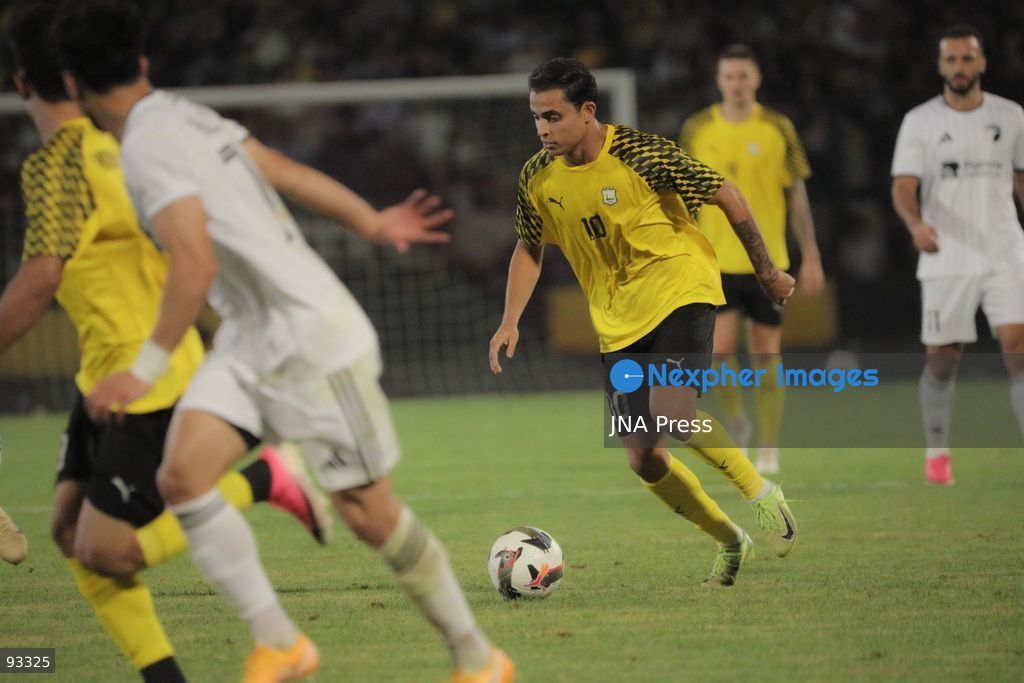 ERBIL, IRAQ, SEPTEMBER 16, 2026: Players compete during the Iraq Stars League football match between Erbil SC and Al-Karma SC at Franso Hariri Stadium in Erbil, attended by around 30,000 spectators. Al-Karma secured a 2-1 away victory, with Samuel Amadi opening the scoring in the sixth minute and Amir Faisal adding a second in the 38th before Mustafa Walid scored for Erbil in the 61st minute. Photo by Mustafa Omar/ JNA Press. (Photo by Mustafa Omar Ali/JNA Press via Nexpher Images)