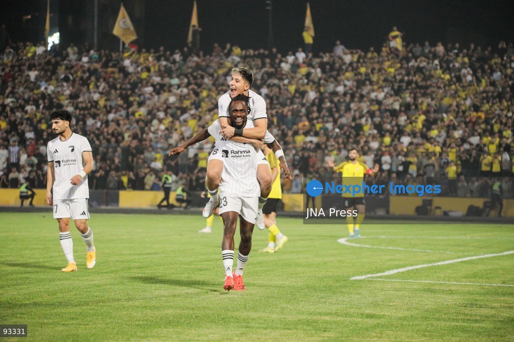 ERBIL, IRAQ, SEPTEMBER 16, 2026: Players compete during the Iraq Stars League football match between Erbil SC and Al-Karma SC at Franso Hariri Stadium in Erbil, attended by around 30,000 spectators. Al-Karma secured a 2-1 away victory, with Samuel Amadi opening the scoring in the sixth minute and Amir Faisal adding a second in the 38th before Mustafa Walid scored for Erbil in the 61st minute. Photo by Mustafa Omar/ JNA Press. (Photo by Mustafa Omar Ali/JNA Press via Nexpher Images)