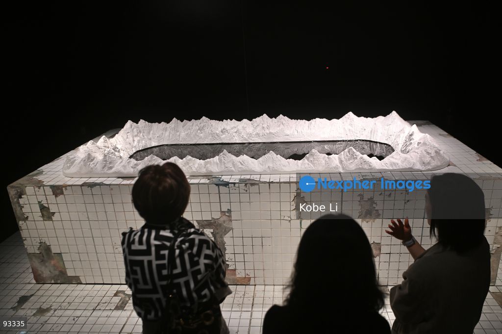 Heaven and Earth of Lee Bul, displaying at Sotheby’s exhibition "PSYCHO: Identity Alienation Shadow Duality" on September 17, 2026 in Hong Kong. (Photo by Kobe Li/Nexpher Images)