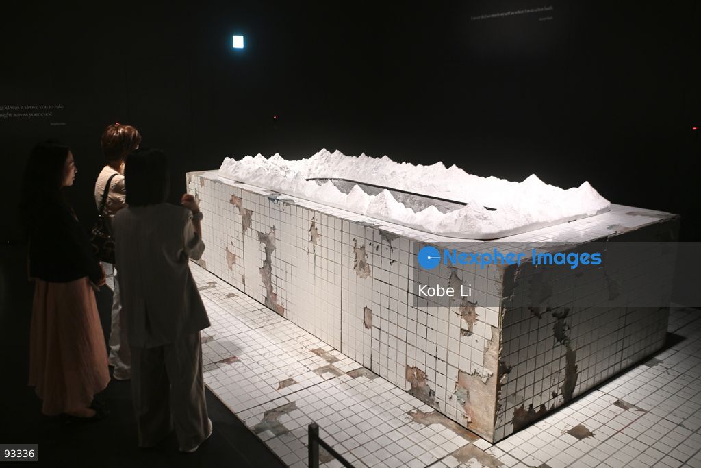 Heaven and Earth of Lee Bul, displaying at Sotheby’s exhibition "PSYCHO: Identity Alienation Shadow Duality" on September 17, 2026 in Hong Kong. (Photo by Kobe Li/Nexpher Images)