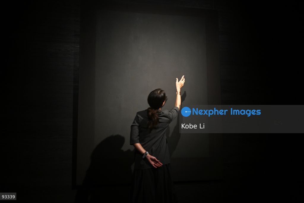 Untitled (Plum and Dark Brown) of Mark Rothko, displaying at Sotheby’s exhibition "PSYCHO: Identity Alienation Shadow Duality" on September 17, 2026 in Hong Kong. (Photo by Kobe Li/Nexpher Images)