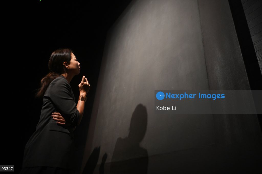 Untitled (Plum and Dark Brown) of Mark Rothko, displaying at Sotheby’s exhibition "PSYCHO: Identity Alienation Shadow Duality" on September 17, 2026 in Hong Kong. (Photo by Kobe Li/Nexpher Images)