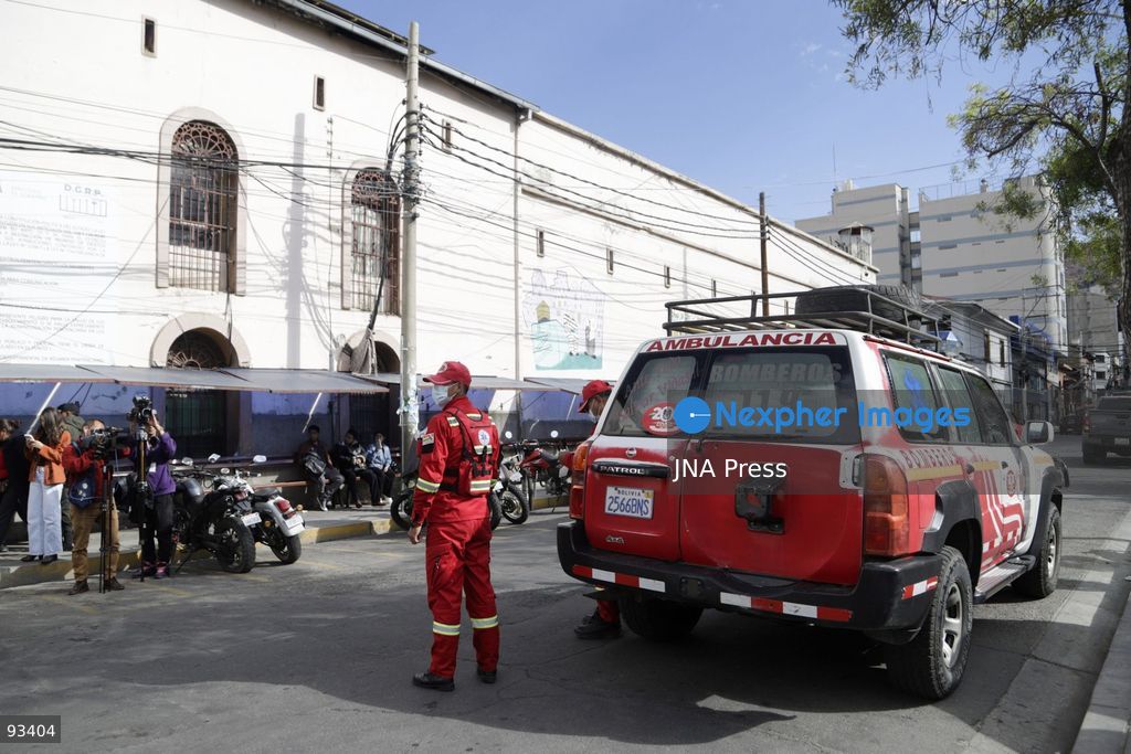 LA PAZ, BOLIVIA, SEPTEMBER 16, 2026: Former Bolivian President Luis Arce leaves San Pedro prison under police escort before being transferred to Hospital Arco Iris in La Paz for specialized medical treatment. The transfer was authorized by a court order, with Arce remaining under police custody during his hospitalization. Photo by Andres Balcazar / JNA Press. (Photo by Andres Balcazar/JNA Press via Nexpher Images)