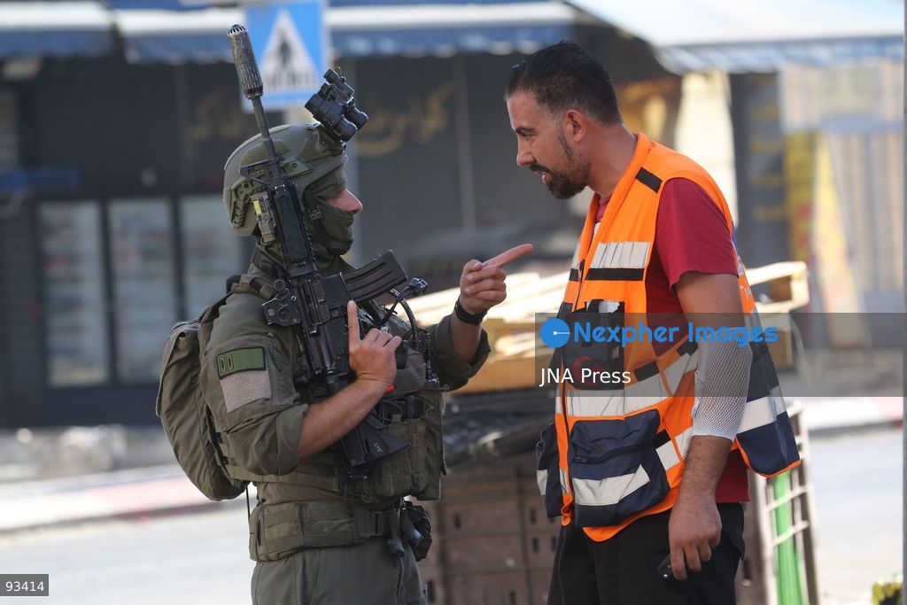 NABLUS, OCCUPIED WEST BANK, SEPTEMBER 17, 2026: Israeli troops move along a street during a military operation in Ein Beit al-Ma refugee camp, west of Nablus in the occupied West Bank. Photo by Nedal Shtieh / JNA Press. (Photo by Nedal Shtieh/JNA Press via Nexpher Images)
