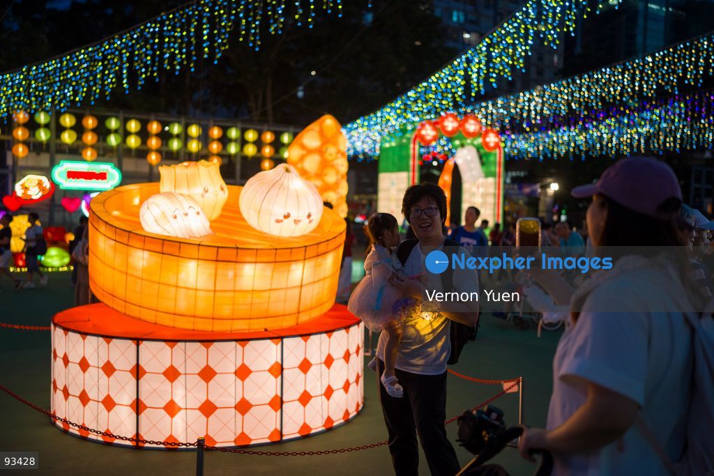 Visitors viewing the Mid Autumn Festival Lights at Victoria Park on September 17, 2026 in Hong Kong. (Photo by Vernon Yuen/Nexpher Images)