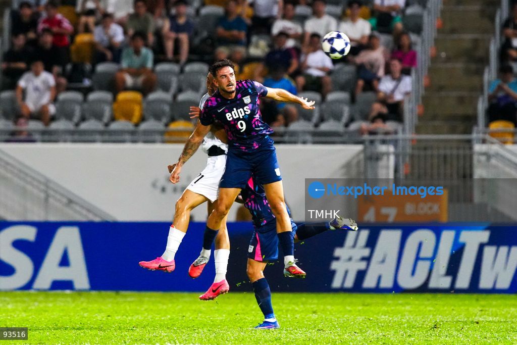 A general view shows first-half match action between Kitchee and Gangwon FC during their AFC Champions League Two group stage fixture at Mong Kok Stadium on September 17, 2026 in Hong Kong. (Photo by Zulu Lo/TMHK via Nexpher Images)