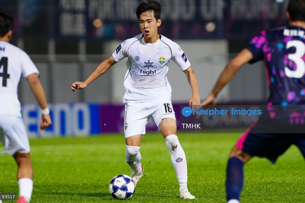 A general view shows first-half match action between Kitchee and Gangwon FC during their AFC Champions League Two group stage fixture at Mong Kok Stadium on September 17, 2026 in Hong Kong. (Photo by Zulu Lo/TMHK via Nexpher Images)