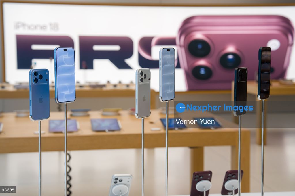 Iphone 18 Pro on display at an apple store on the first day on sale of the iphone 18 pro on September 18, 2026 in Hong Kong. (Photo by Vernon Yuen/Nexpher Images)