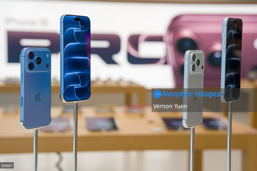 Iphone 18 Pro on display at an apple store on the first day on sale of the iphone 18 pro on September 18, 2026 in Hong Kong. (Photo by Vernon Yuen/Nexpher Images)