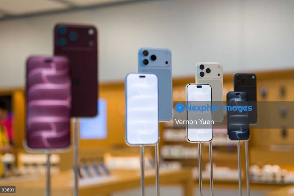 Iphone 18 Pro on display at an apple store on the first day on sale of the iphone 18 pro on September 18, 2026 in Hong Kong. (Photo by Vernon Yuen/Nexpher Images)