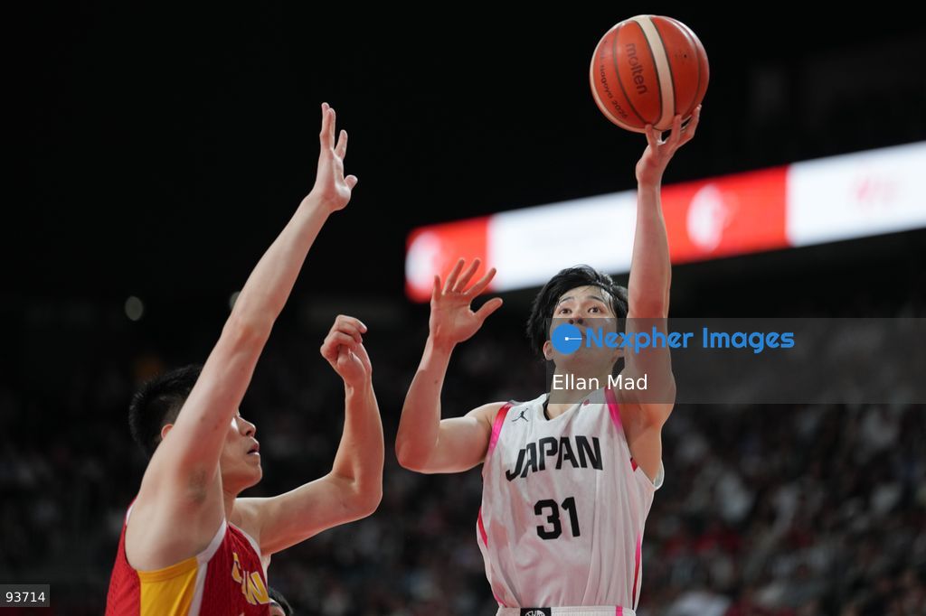 Atsuya Ogawa of team Japan during the Japan vs China Semi Finals Basketball game at the 2026 Asian Games on September 18, 2026 in Nagoya, Japan. (Photo by Ellan Mad/Nexpher Images)