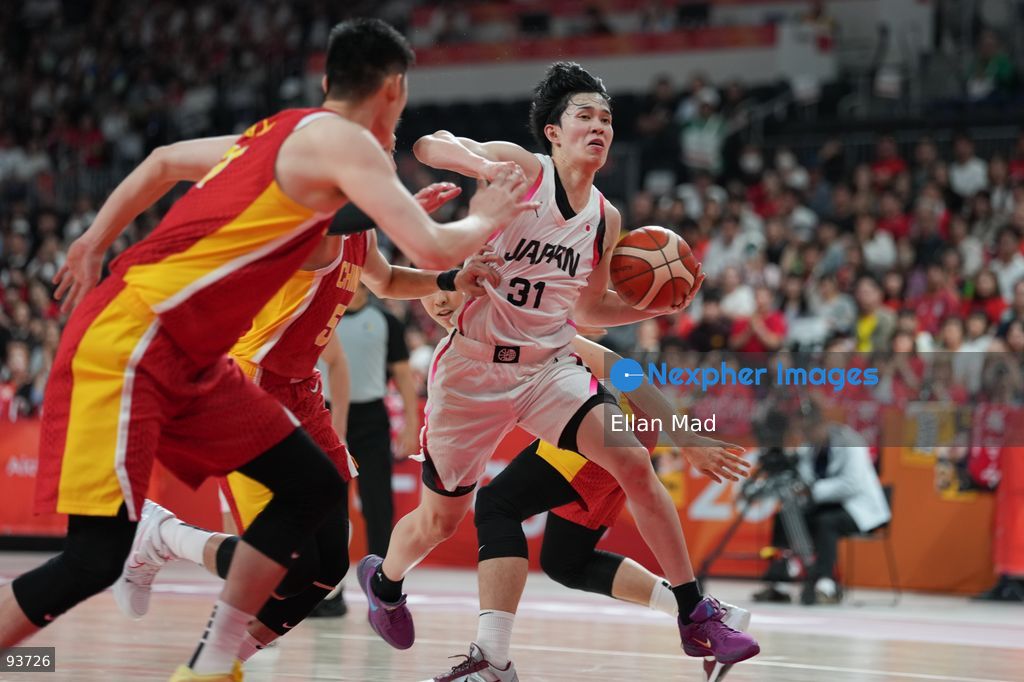Atsuya Ogawa of team japan during the Japan vs China Semi Finals Basketball game at the 2026 Asian Games on September 18, 2026 in Nagoya, Japan. (Photo by Ellan Mad/Nexpher Images)