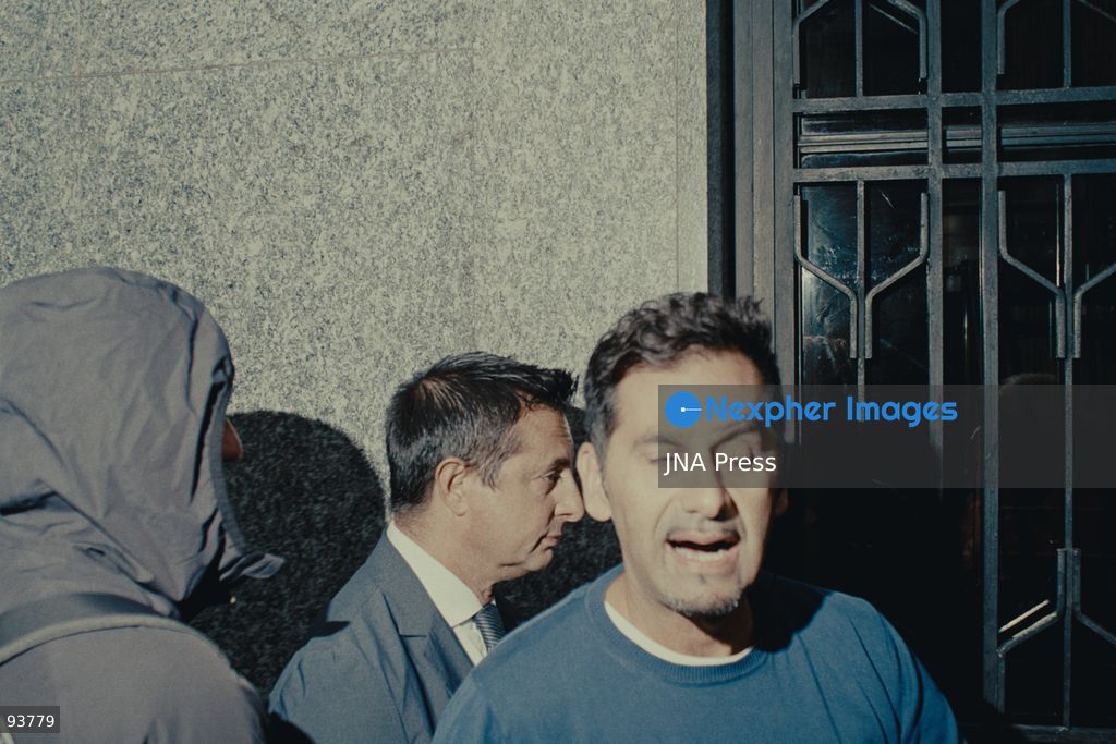 TURIN, ITALY, SEPTEMBER 18, 2026: Demonstrators confront a man during a protest against Futuro Nazionale leader Roberto Vannacci near the NH Hotel in Turin, where Vannacci was attending a conference on urban security organized by the FSP police union. Protesters said the man had insulted participants, while he denied insulting them and said the confrontation began after he asked about a Palestinian flag. Digos officers intervened as demonstrators followed the man away from the protest. Photo by Julian Nelaj / JNA Press. (Photo by Julian Nelaj/JNA Press via Nexpher Images)