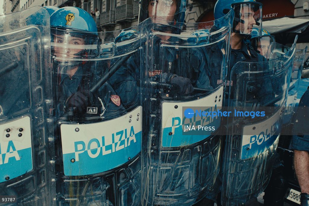 TURIN, ITALY, SEPTEMBER 18, 2026: Demonstrators march through central Turin during a protest against the presence of Roberto Vannacci, leader of Futuro Nazionale, who was attending a conference on urban security at the NH Torino Centro hotel. The demonstration began as a picket near the venue before protesters marched through surrounding streets amid a heavy police presence. The conference, organized by the FSP police union, had initially been presented as professional training for police officers before Italy’s Department of Public Security clarified that it was a union initiative and would not qualify as professional training. Photo by Julian Nelaj / JNA Press. (Photo by Julian Nelaj/JNA Press via Nexpher Images)