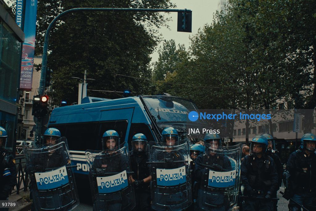 TURIN, ITALY, SEPTEMBER 18, 2026: Demonstrators march through central Turin during a protest against the presence of Roberto Vannacci, leader of Futuro Nazionale, who was attending a conference on urban security at the NH Torino Centro hotel. The demonstration began as a picket near the venue before protesters marched through surrounding streets amid a heavy police presence. The conference, organized by the FSP police union, had initially been presented as professional training for police officers before Italy’s Department of Public Security clarified that it was a union initiative and would not qualify as professional training. Photo by Julian Nelaj / JNA Press. (Photo by Julian Nelaj/JNA Press via Nexpher Images)