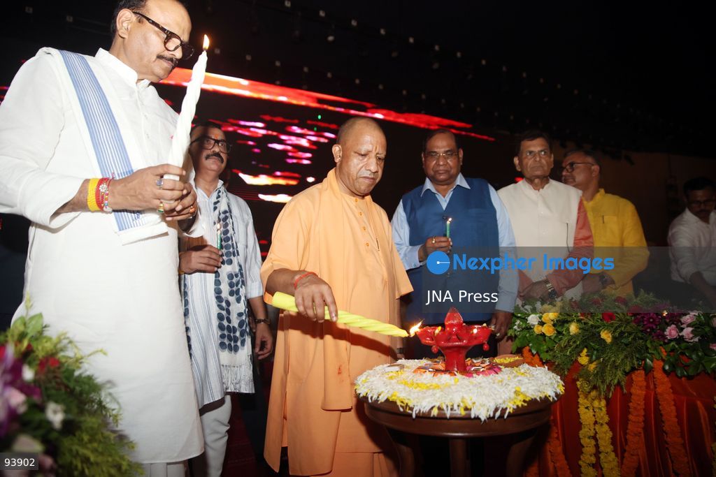 LUCKNOW, INDIA, SEPTEMBER 17, 2026: Thousands of earthen lamps illuminate Rashtra Prerna Sthal in Lucknow during an event marking Indian Prime Minister Narendra Modi’s 76th birthday. Organizers said approximately 350,000 lamps were lit during the celebration. Photo by Jitendra Prakash / JNA Press. (Photo by Jitendra Prakash/JNA Press via Nexpher Images)