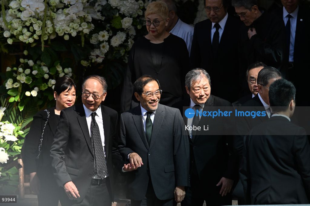 Carlson Tong Ka-shing, Chairman of Hong Kong Exchanges and Clearing Limited leaving the Hong Kong Funeral Home in North Point on September 19, 2026 in Hong Kong. Today, the public memorial ceremony for Hong Kong's first Chief Executive, Tung Chee-hwa at the Hong Kong Funeral Home in North Point. (Photo by Kobe Li/Nexpher Images)