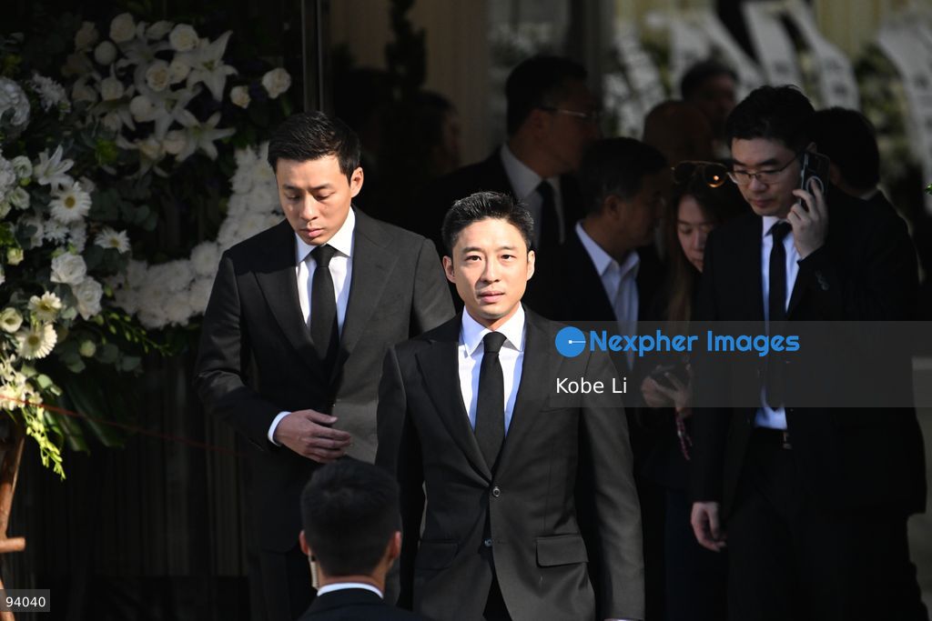 Eric Fok, Chairman of the Football Association of Hong Kong, leaving the Hong Kong Funeral Home in North Point on September 19, 2026 in Hong Kong. Today, the public memorial ceremony for Hong Kong's first Chief Executive, Tung Chee-hwa at the Hong Kong Funeral Home in North Point. (Photo by Kobe Li/Nexpher Images)