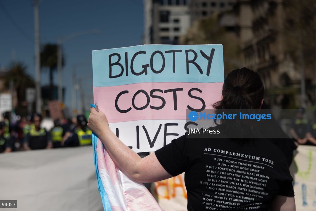 MELBOURNE, AUSTRALIA, SEPTEMBER 19, 2026: Police separate opposing groups during demonstrations outside the Parliament of Victoria in Melbourne, where a group describing itself as a women’s rights movement gathered to oppose legal protections for transgender people and was met by transgender rights counter-protesters. Tensions escalated when Avi Yemini of the right-wing outlet Rebel News approached the counter-protest and became involved in a confrontation with demonstrators before police intervened and separated those involved. Photo by Gwendolyn Dilon / JNA Press. (Photo by Gwendolyn Dillon/JNA Press via Nexpher Images)
