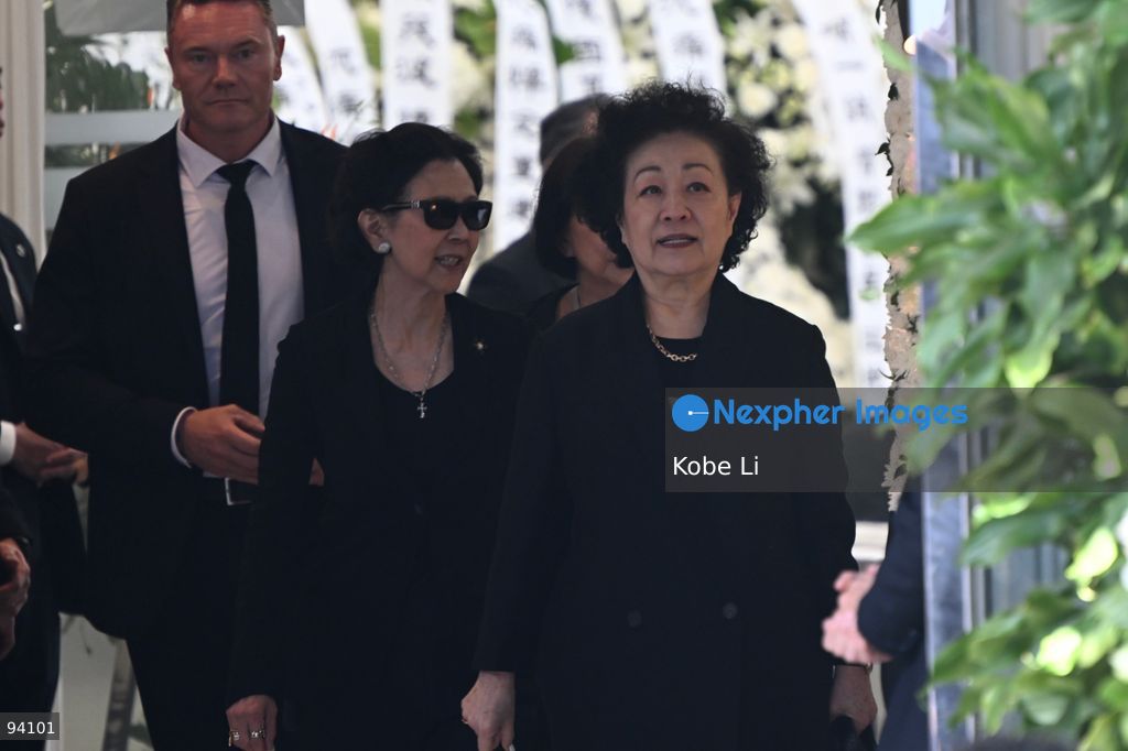 Solina Chau, Director, Li Ka Shing Foundation, leaving the Hong Kong Funeral Home in North Point on September 19, 2026 in Hong Kong. Today, the public memorial ceremony for Hong Kong's first Chief Executive, Tung Chee-hwa at the Hong Kong Funeral Home in North Point. (Photo by Kobe Li/Nexpher Images)