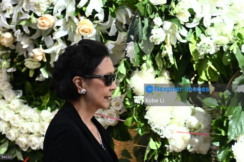 Solina Chau, Director, Li Ka Shing Foundation, leaving the Hong Kong Funeral Home in North Point on September 19, 2026 in Hong Kong. Today, the public memorial ceremony for Hong Kong's first Chief Executive, Tung Chee-hwa at the Hong Kong Funeral Home in North Point. (Photo by Kobe Li/Nexpher Images)