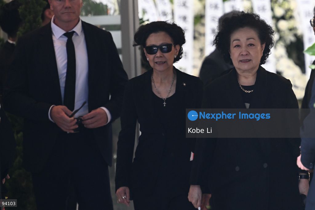 Solina Chau, Director, Li Ka Shing Foundation, leaving the Hong Kong Funeral Home in North Point on September 19, 2026 in Hong Kong. Today, the public memorial ceremony for Hong Kong's first Chief Executive, Tung Chee-hwa at the Hong Kong Funeral Home in North Point. (Photo by Kobe Li/Nexpher Images)